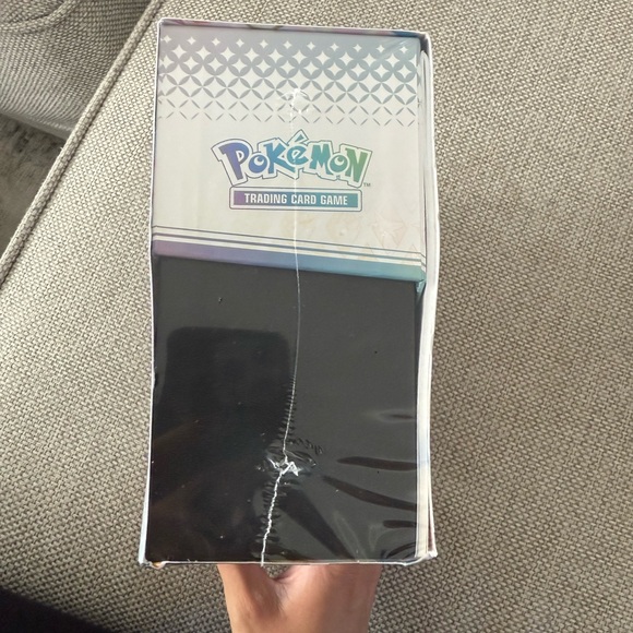 Pokemon Trading Card Game Box with Black and Blue Design - Picture 2 of 4